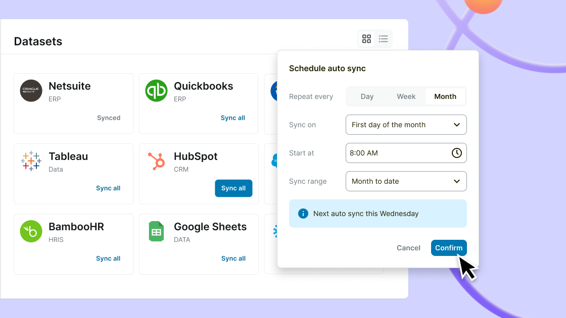 Connect to your most granular HubSpot data